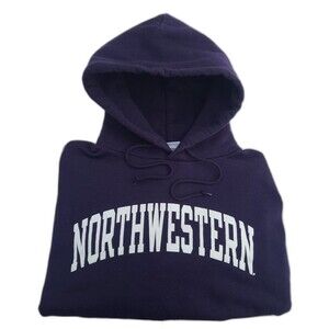 Vtg Northwestern Champion Hoodie University Sweatshirt